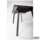 Стіл обідній розсувний Forester білий камінь, фото 3