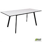 Стіл обідній розсувний Forester білий камінь, фото 5