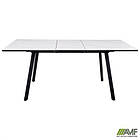 Стіл обідній розсувний Forester білий камінь, фото 6