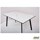 Стіл обідній розсувний Forester білий камінь, фото 8