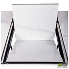 Стіл обідній розсувний Forester білий камінь, фото 10