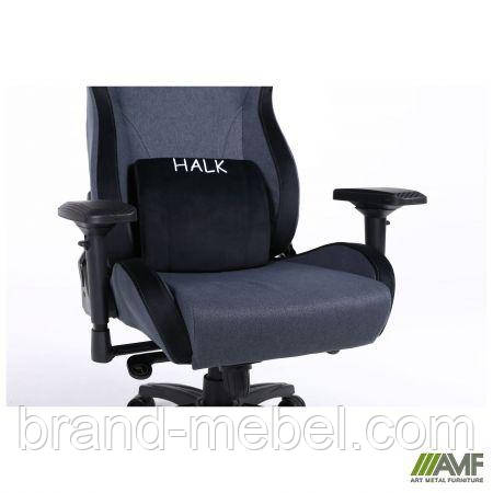 Крісло геймерське VR Racer Textile Halk чорний, фото 1