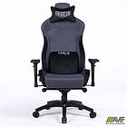 Крісло геймерське VR Racer Textile Halk чорний, фото 6