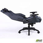 Крісло геймерське VR Racer Textile Halk чорний, фото 10