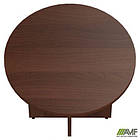 Стіл журнальний МГ-314 (D600х400мм) горіх темний, фото 4