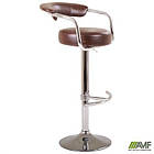 Стілець Маркіз Хокер хром Мадрас дк браун, підставка Т- образна, фото 6