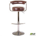 Стілець Маркіз Хокер хром Мадрас дк браун, підставка Т- образна, фото 7