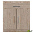 Тумба під принтер ОМ-410 (600х420х700Н) Дуб Сонома, фото 7