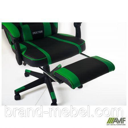 Крісло VR Racer Dexter Webster чорний/зелений, фото 1