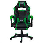 Крісло VR Racer Dexter Webster чорний/зелений, фото 6