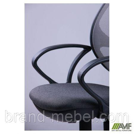 Крісло Чат/АМФ-4 сидіння А-14/спинка Сітка сіра, фото 1