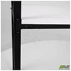 Стіл Mont Blanc (1250х550х1027Н) чорний/Білий, фото 2