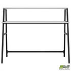 Стіл Mont Blanc (1250х550х1027Н) чорний/Білий, фото 8