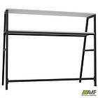 Стіл Mont Blanc (1250х550х1027Н) чорний/Білий, фото 10