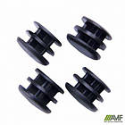 Комплект заглушок пластик D18мм (комплект 4 шт.), фото 3