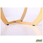 Стіл обідній Alexis gold / ceramics Lasa bianco, фото 3