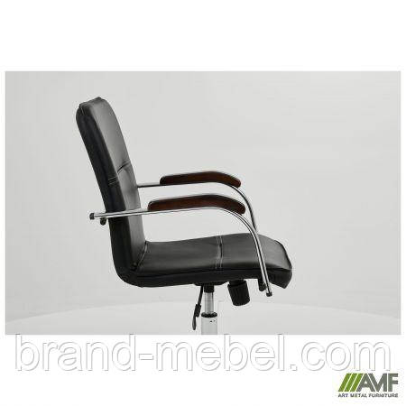 Крісло Самба-РС хром горіх Неаполь N-20 без канта, фото 1