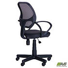 Крісло Чат/АМФ-4 сидіння А-1/спинка Сітка сіра, фото 9