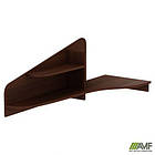 Надставка МГ-512 (1350х460х420мм) горіх темний, фото 2