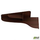 Надставка МГ-512 (1350х460х420мм) горіх темний, фото 4