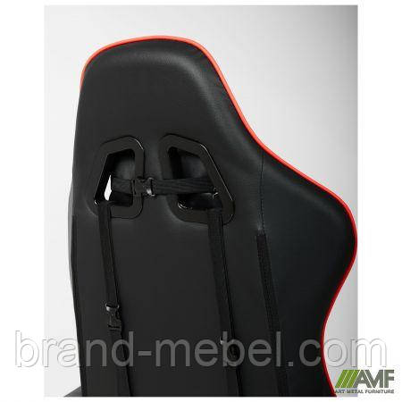 Крісло VR Racer Dexter Djaks чорний/червоний, фото 1