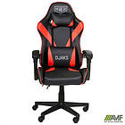 Крісло VR Racer Dexter Djaks чорний/червоний, фото 8