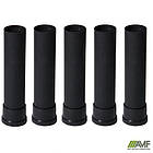 Комплект ніжок ліжка односпального чорний, фото 5