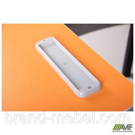 Парта учнівська одномісна 3 р.г., помаранч., фото 1