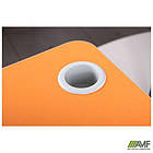 Парта учнівська одномісна 3 р.г., помаранч., фото 3