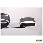 Крісло VR Racer Dexter Vector чорний/білий, фото 2