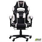 Крісло VR Racer Dexter Vector чорний/білий, фото 8