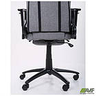 Крісло VR Racer Textile Craft сірий/чорний, фото 2