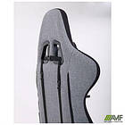 Крісло VR Racer Textile Craft сірий/чорний, фото 3