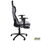 Крісло VR Racer Textile Craft сірий/чорний, фото 7