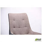 Стілець поворотний Aurora чорний/меланж латте, фото 10