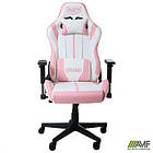 Крісло VR Racer Original Grand білий/рожевий, фото 8