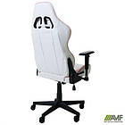 Крісло VR Racer Original Grand білий/рожевий, фото 9