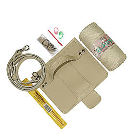 Подарунковий набір сумки МІЯ, колір Слонова кістка