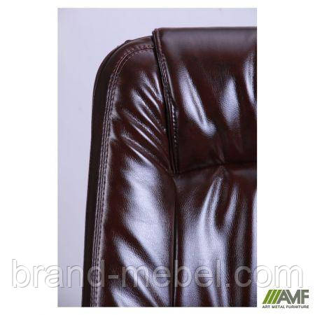 Крісло Марсель Пластик Софт Мадрас дарк браун, фото 1