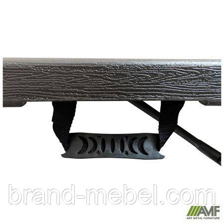 Лавка складана Джилі пластик Rattan Brown, фото 1