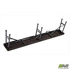 Лавка складана Джилі пластик Rattan Brown, фото 4