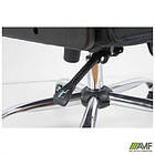 Крісло керівника Armani шкірозамінник чорний, фото 4