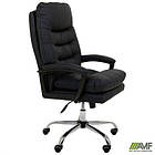 Крісло керівника Armani шкірозамінник чорний, фото 6