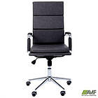 Крiсло Slim FX HB Хром Tilt WAX Black Grey, фото 7