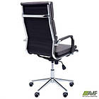 Крiсло Slim FX HB Хром Tilt WAX Black Grey, фото 9