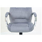 Крiсло Мустанг Anyfix Хром Kolibri Silver, фото 2