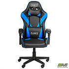 Крісло VR Racer Dexter Djaks чорний/синій, фото 8