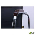 Стілець Самба хром горіх Неаполь N-20 без канта, фото 2