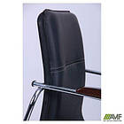 Стілець Самба хром горіх Неаполь N-20 без канта, фото 3