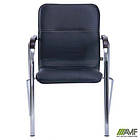 Стілець Самба хром горіх Неаполь N-20 без канта, фото 8